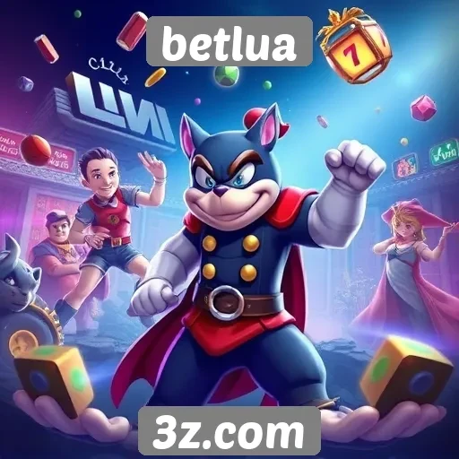 Variedade de jogos disponíveis no betlua